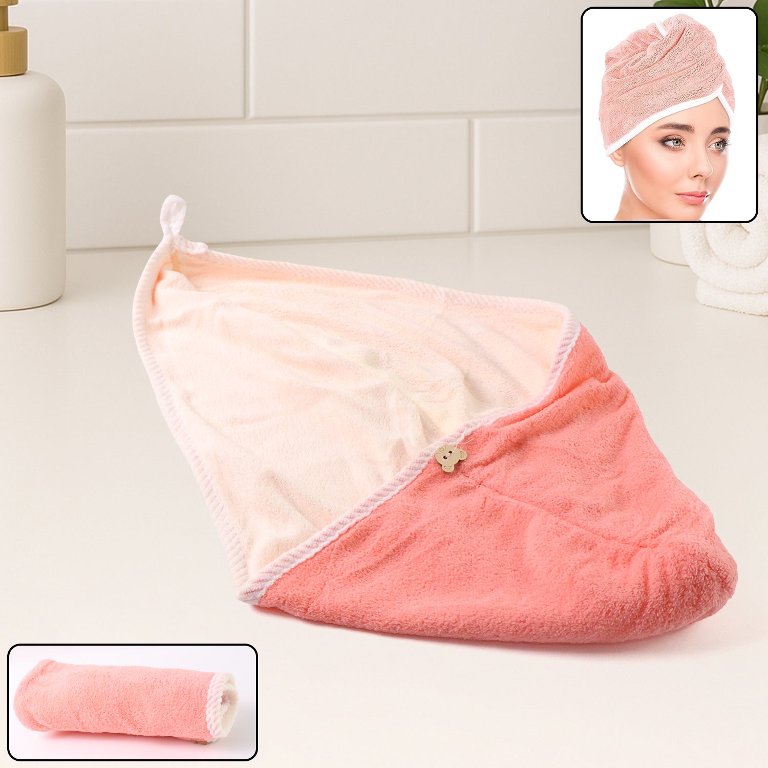 Hair Drying Magic Hair Cap Towel Wrap for Women Bath Towels (1 pc), Hair accessories Hair Drying Magic Hair Cap Towel Wrap for Women Bath Towels (1 pc), Hair accessories